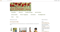 Desktop Screenshot of leeowenby.com